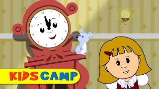 Hickory Dickory Dock   Nursery Rhymes And Kids Songs by KidsCamp [upl. by Lac563]