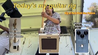 Gear Vlog GampL Telecaster ASAT Classic x Peavey Delta Blues x Skreddy Pedals ROVER Fuzz [upl. by Alleynad]