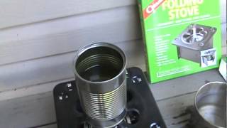 Coghlans Folding Stove [upl. by Kopple]