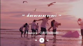 TREASURE  다라리 DARARI Lyrics  IndoSub TikTok darararararari [upl. by Melanie826]