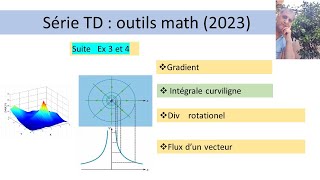 Série TD  outils mathématique 2023 suite [upl. by Tuck]