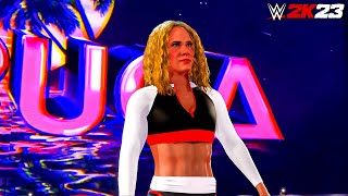 WWE 2K23 Sol Ruca Character Model  Graphics Pack  WWE2K23 Mods [upl. by Ermin]