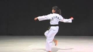 Taekwondo Poomsae 4 WTF [upl. by Ferullo]