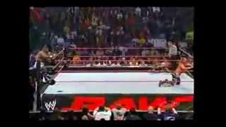 Shawn Michaels Sweet Chin Music Shelton Benjamin in MidAir [upl. by Terzas]