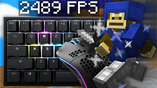 Keyboard  Mouse Sounds ASMR  Hypixel Bedwars [upl. by Nerak]