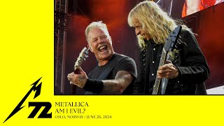 Metallica Am I Evil Oslo Norway  June 26 2024 [upl. by Rodnas]