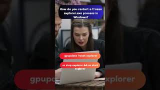 How to Restart a Frozen Explorerexe Process in Windows facts [upl. by Fayette]