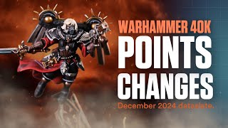 NEW Major Points Changes for Warhammer 40k Analysis Part 2 of 2 [upl. by Koal66]