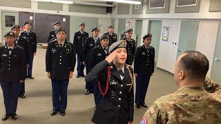 WRHS JROTC Unarmed Inspection Ripon JROTC Drill Competition March 2024 [upl. by Hayidah]