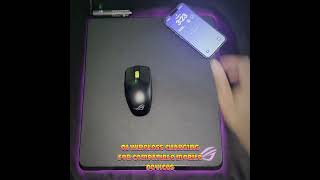 Unboxing ROG BALTEUS QI wireless charging gaming mousepad [upl. by Ledah332]