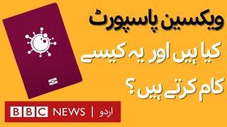 Vaccine Passports What are they and how do they work  BBC URDU [upl. by Adda998]