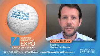 Path to Purchase Institute 2013 Shopper Marketing Expo Preview Christopher Brace [upl. by Nodla]