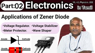 Aplicacions of zener diodes in tamil [upl. by Husein52]