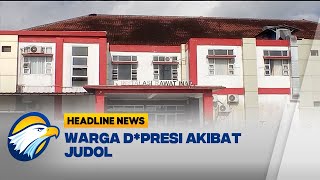 Tiga Warga D3res1 Akibat Judol  Headline News [upl. by Nirro873]