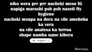 CHEZA CHINI CHINI  Mejja ft Matataofficial lyrics [upl. by Tenej]