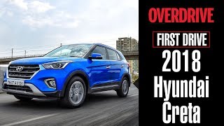 2018 Hyundai Creta  First Drive Review  OVERDRIVE [upl. by Harvard811]