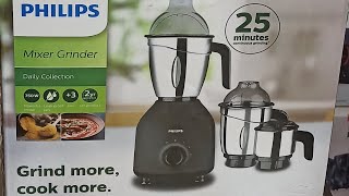 Philips Mixer Grinder  HL775700 750 Watt unboxing review 2024 appliances mixer [upl. by Rucker]