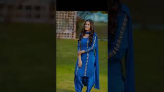 Simple Punjabi suit💞💞💫💯👌💯💫👌youtubeshorts fashion punjabisong ytshortsvideo [upl. by Ainnat]