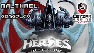 Heroes of the Storm Gameplay  Malthael First Impressions HotS Malthael Gameplay Quick Match [upl. by Nosnaj]