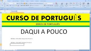 Erros de Português Aula 00004 Erros mais comuns e grosseiros Falaescrita da língua portuguesa Enem [upl. by Simsar]