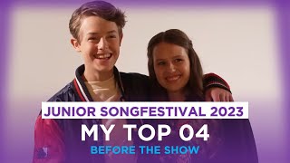 Junior Songfestival 2023 🇳🇱 • My top 04 Before the show [upl. by Floria38]