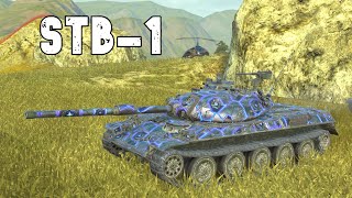 STB1  4 Kills • 8K DMG • WoT Blitz [upl. by Yaresed646]