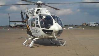 STAT MedEvac EC145 Start UpTake Off From KAGC [upl. by Daphna]