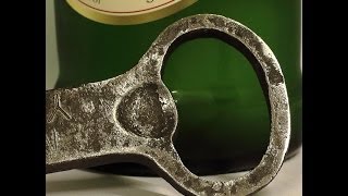 Blacksmithing  Hand Forging A Bottle Opener [upl. by Ardnat900]