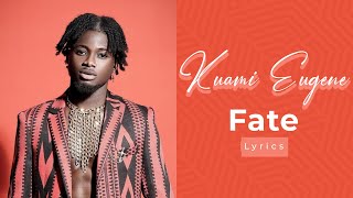 Kuami Eugene  Fate lyrics [upl. by Auqinehs]