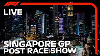 F1 LIVE Singapore Grand Prix Post Race Show [upl. by Ahsetel816]