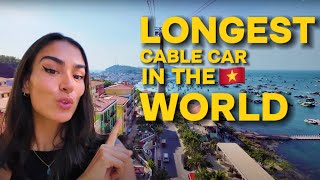 Longest cable Car In The World  PHU QUOC  Hon Thom  🇻🇳 Vietnam  Travel Guide [upl. by Ainud779]