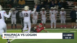 Highschool Football Waupaca vs Logan [upl. by Pall172]