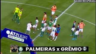 PALMEIRAS 1x0 GRÊMIO BRASILEIRÃO 2024 [upl. by Jehias85]