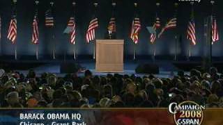 Obama Victory Speech   Speech [upl. by Frederique]