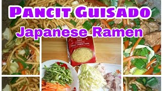 Pancit Guisado  Japanese Ramen [upl. by Wiersma]