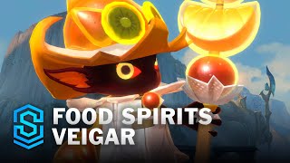 Food Spirit Veigar Wild Rift Skin Spotlight [upl. by Crow]