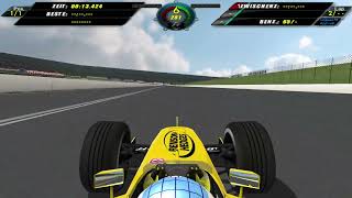 F1 Challenge VB 2002 Jordan MotegiOval Onboard Lap [upl. by Barnaby]