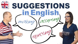 Making Suggestions in English  Spoken English Lesson [upl. by Hartmann196]