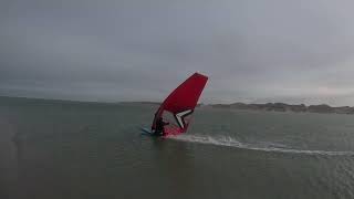 Windsurfing Terschelling 4 Febr 24 Gossen van D on JPSeverne [upl. by Oinafipe]