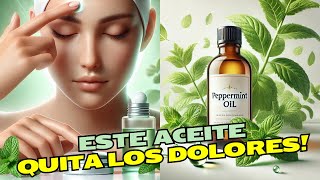 Alivia Dolor de Cabeza Articulaciones y Estrés en Minutos 🌿✨Aceite de Menta [upl. by Ainot]