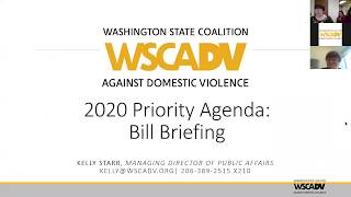 Domestic Violence Virtual Advocacy Day 2020 [upl. by Lundberg]