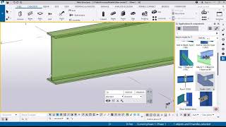 TEKLA STRUCTURE 2022 SESSION TRICK1 BASIC [upl. by Kerge408]