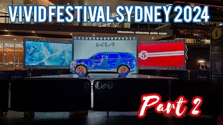 Sydney Vivid Festival 2024 Part 2 I Sydney Light Shows [upl. by Nrubliw479]