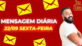 Mensagem Diária 2209 Sextafeira [upl. by Ytirehc19]