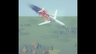 Besiege Plane crash Compilation 1 [upl. by Libby]