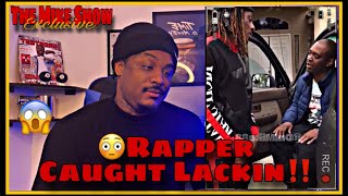 CML LAVISH D RUNS INTO LIL BLOOD ‘ S BROTHER OAKLAND RAPPER LIL RUE‼️ GETS PRESSED  DNiMiKE REACTS [upl. by Stegman]