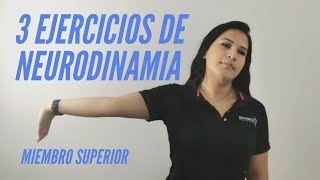 3 ejercicios de neurodinamia en miembro susperior [upl. by Lyford]