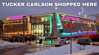 Where did TUCKER CARLSON Shop in Moscow [upl. by Airbmac]