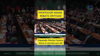 Professor rebate e Nikolas Ferreira desse a marreta nos cabras shorts [upl. by Sibeal709]