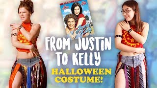 How I made a From Justin to Kelly Halloween costume [upl. by Calen]